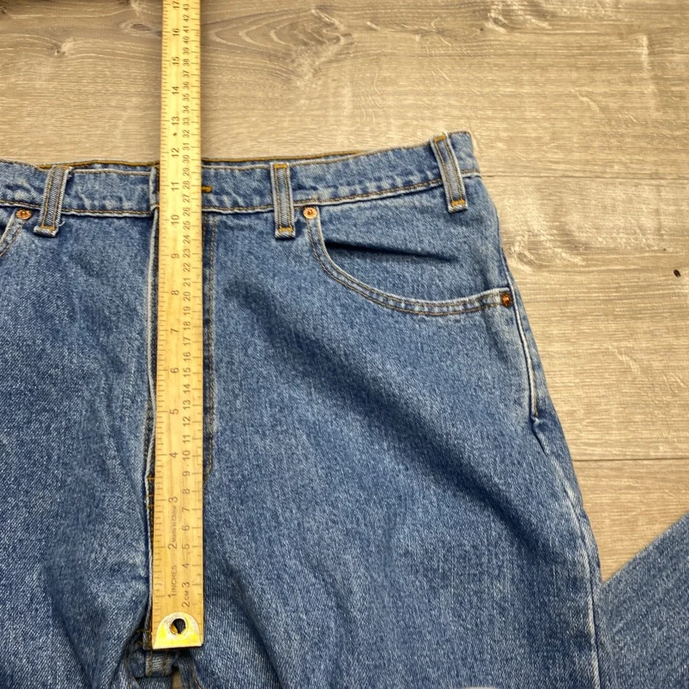Levi's 505 Mens 36x34 Straight Leg  Denim Jeans Blue Made Canada Vintage 1998